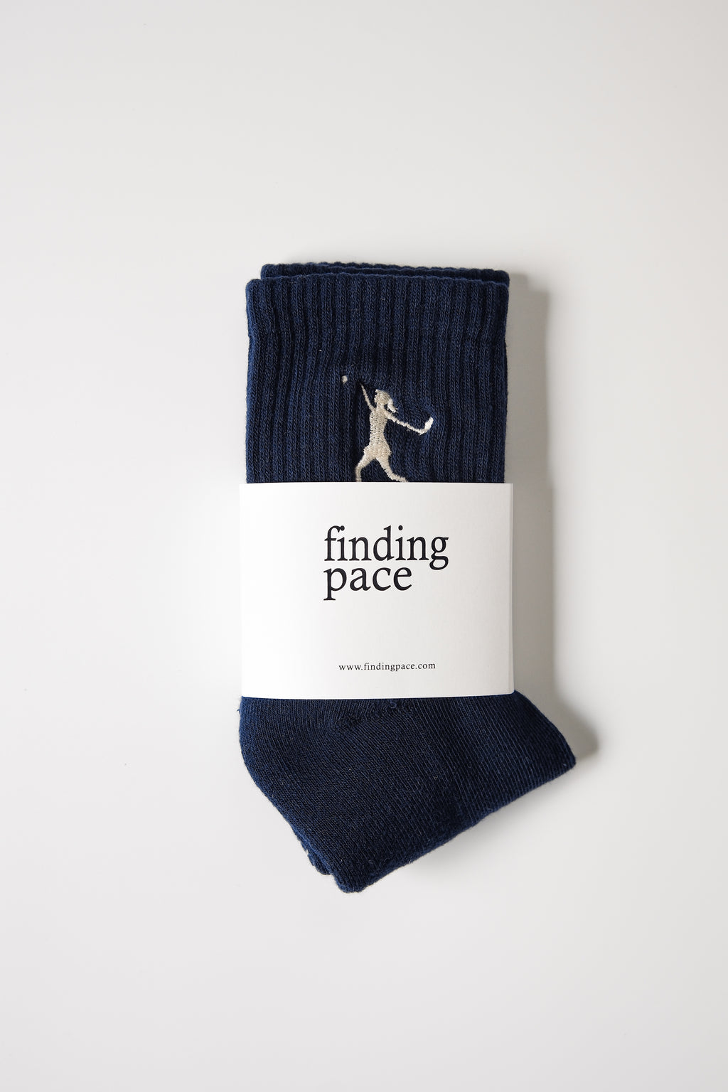 Pickleball Court Socks in Navy