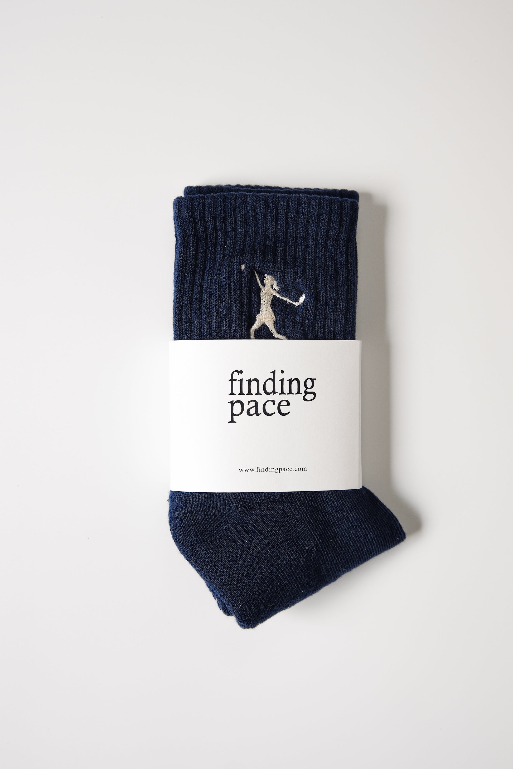 Pickleball Court Socks in Navy