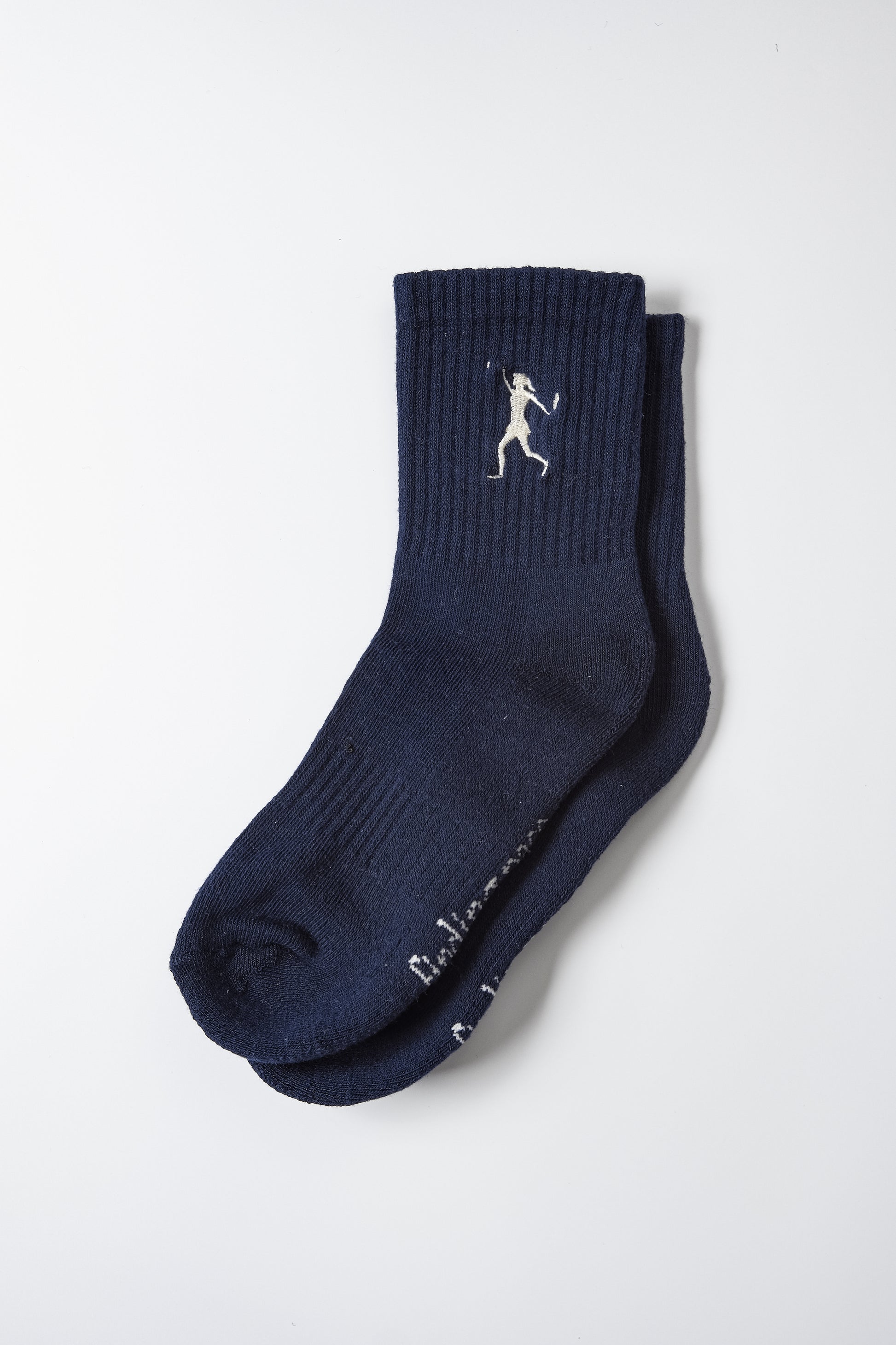 Pickleball Court Socks in Navy