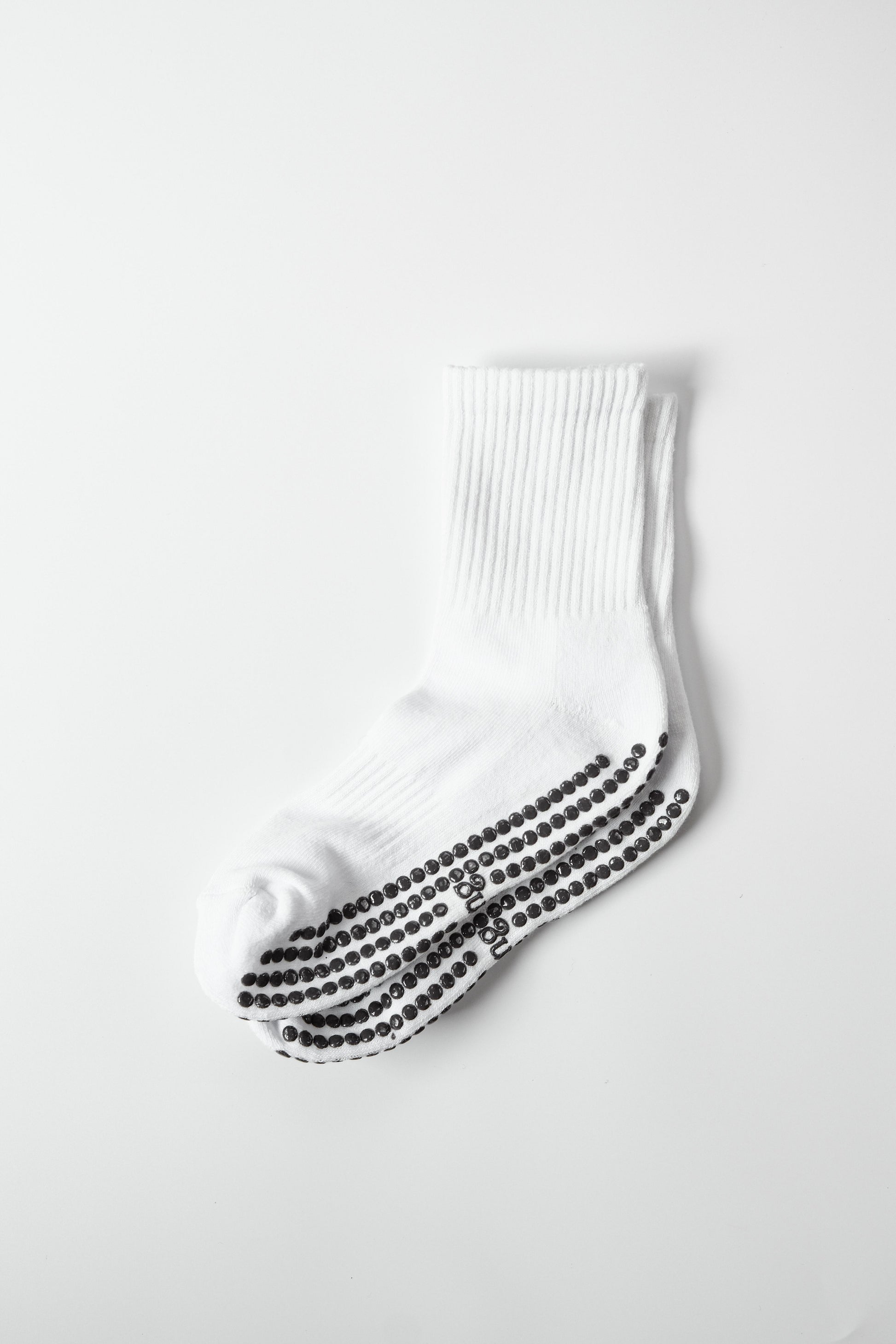 Pilates Grip Socks in White