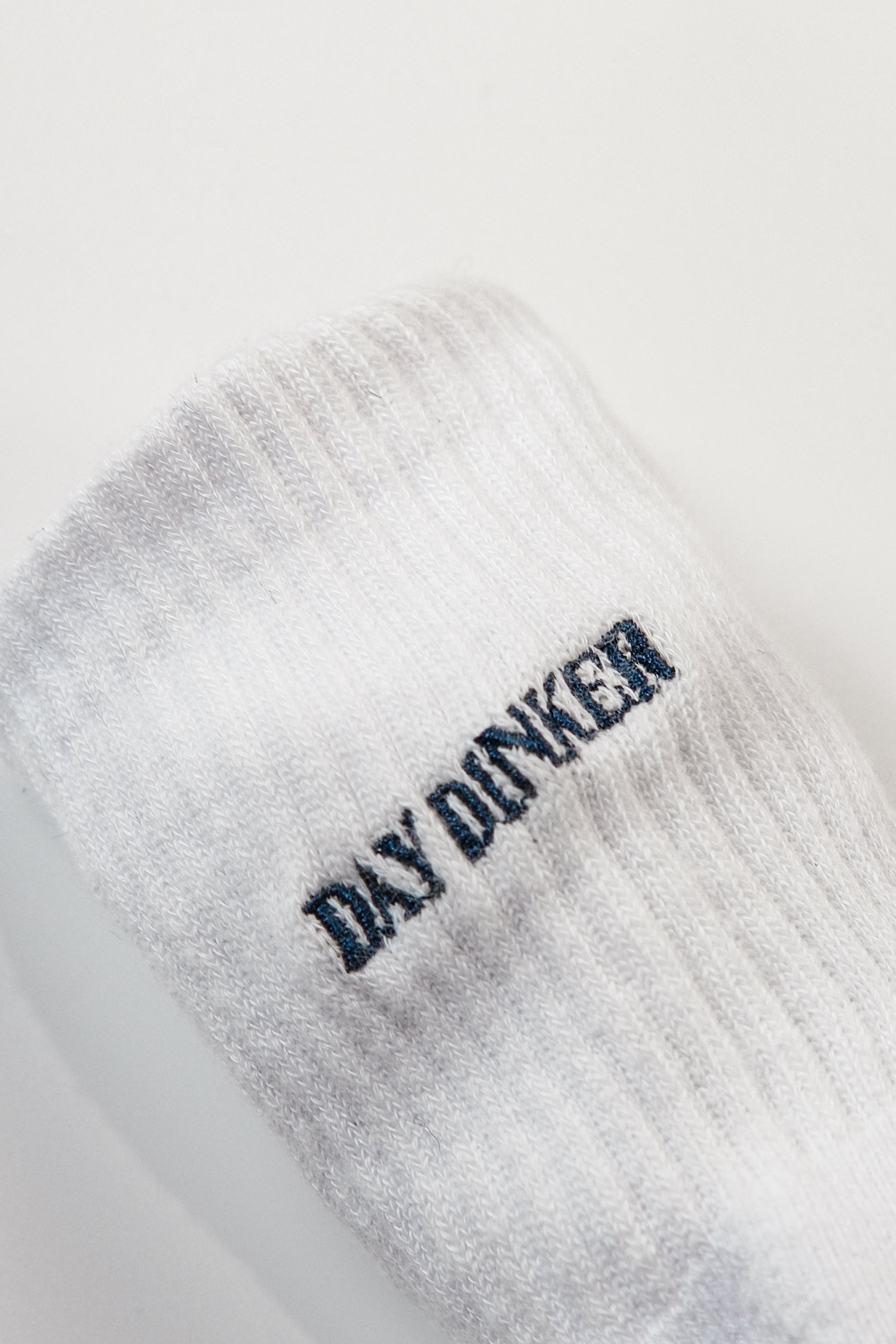 Day Dinker Court Socks in White